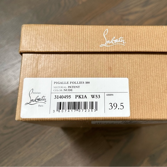 Christian Louboutin pigalle follies 100 NEW main image 1